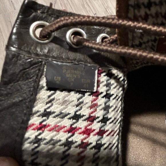 Original Penguin Drago Leather Jerry Jeff Lace-Up Boots size 8 - Picture 7 of 9